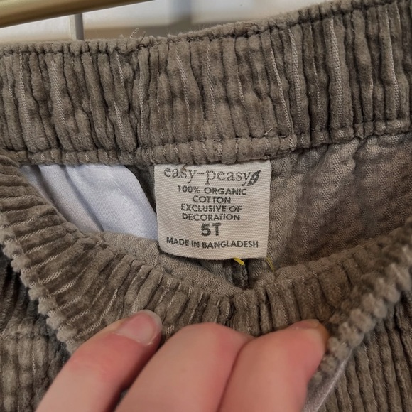 Kids Corduroy Pants in Tan - Picture 3 of 4